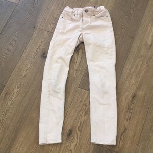 H+M kids light pink jeans size 10-11